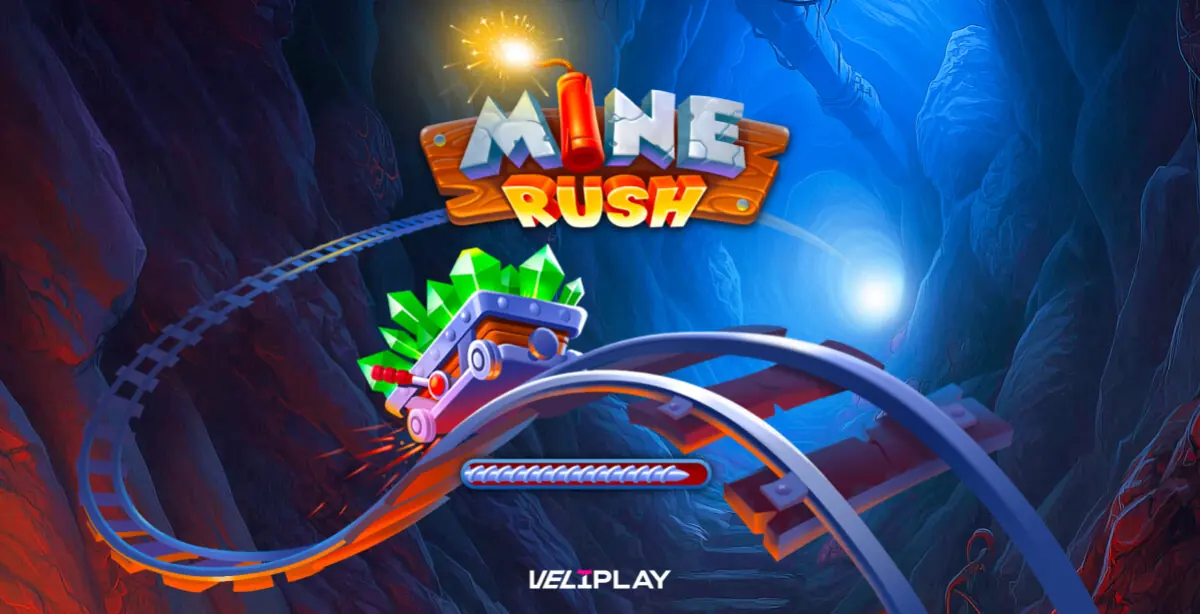Mine Rush access screen Mine Rush loading screen before access to the game